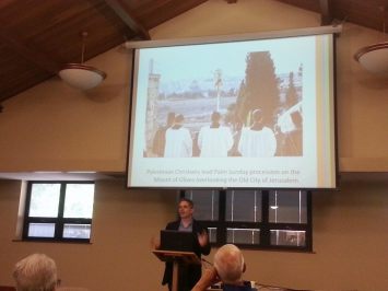 2014 09 Daryl Byler speaking at Hesston (KS) Mennonite Church